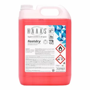 Detergent concentrat profesional pentru intretinere pardoseli, pe baza de alcool, 5 Kg, parfumat, Fastdry, HAAAS