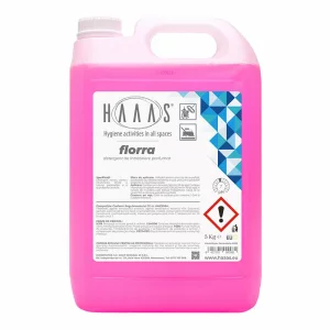 Detergent concentrat profesional pentru intretinere pardoseli si suprafete lavabile, 5 Kg, parfumat, Florra, HAAAS